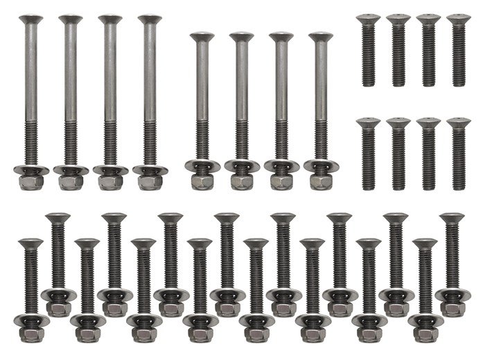 Front & 2nd Row Door Bolt Kit – Defender 2007–2016