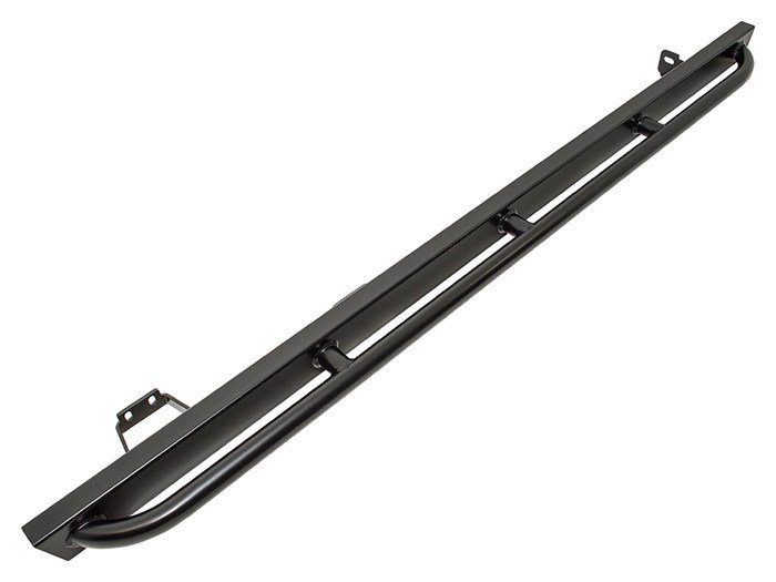 Def 110 Rock & Tree Sliders Black Powder Coated – Defender 110 1984 onwards