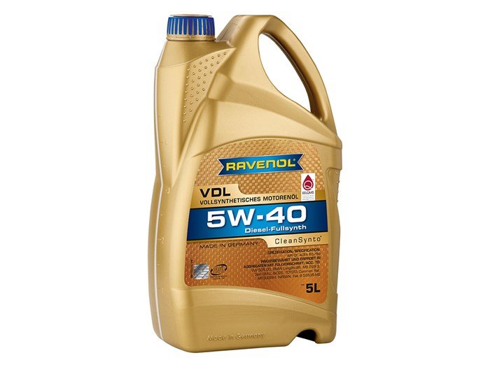 VDL 5W-40 Engine Oil – Ravenol