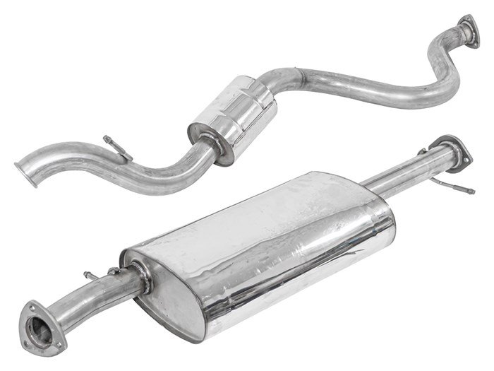 Stainless Steel Exhaust System – Defender 110 2.2 / 2.4