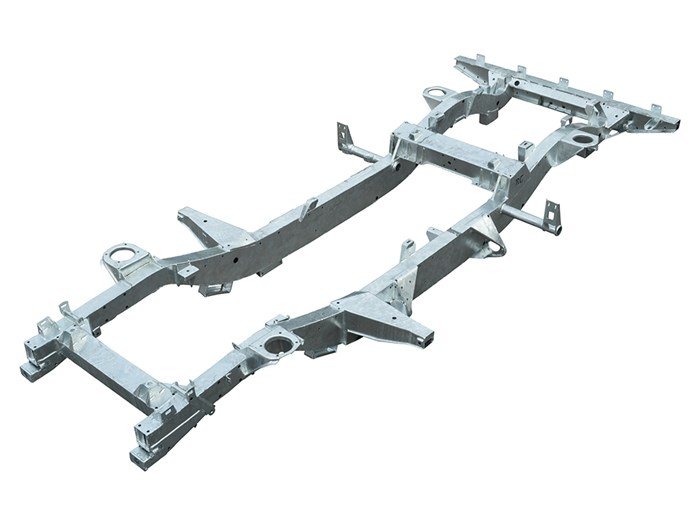 Complete Richards Chassis – Defender 90 300Tdi