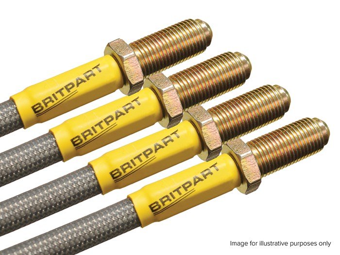 Britpart Brake Hose Kit – Defender 110 1983 to 1998 (WA159806)