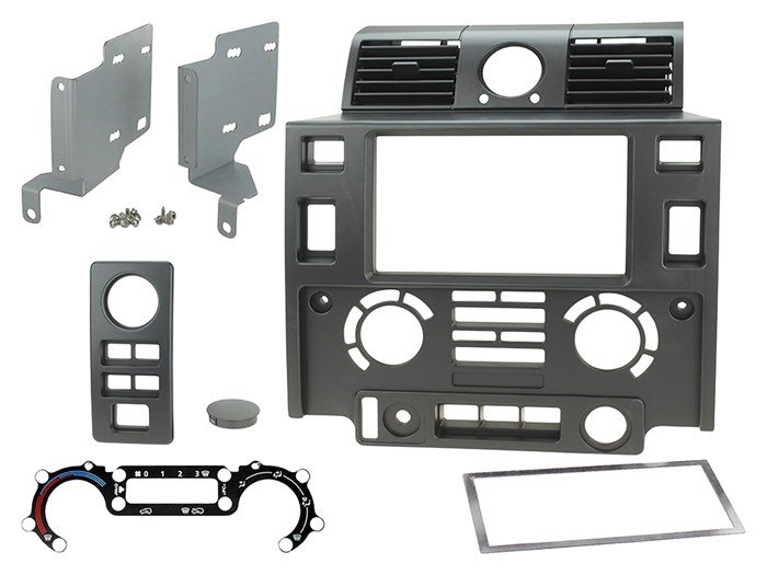 Double DIN Fascia Kit – Defender 2007–2016