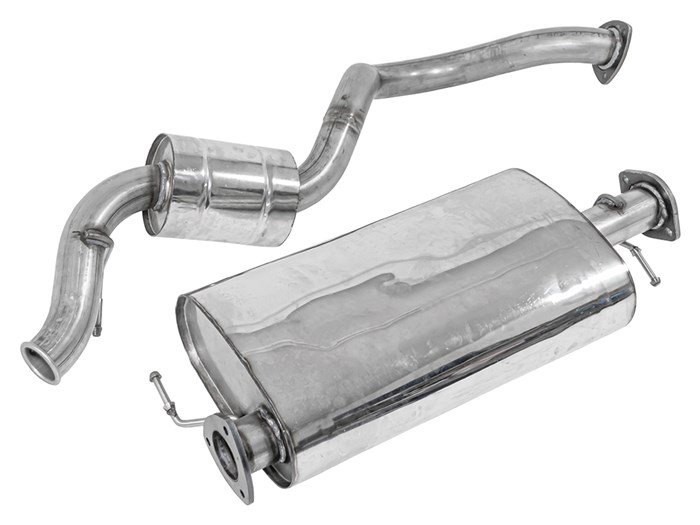 Stainless Steel Exhaust System – Defender 90 2.4 / 2.2