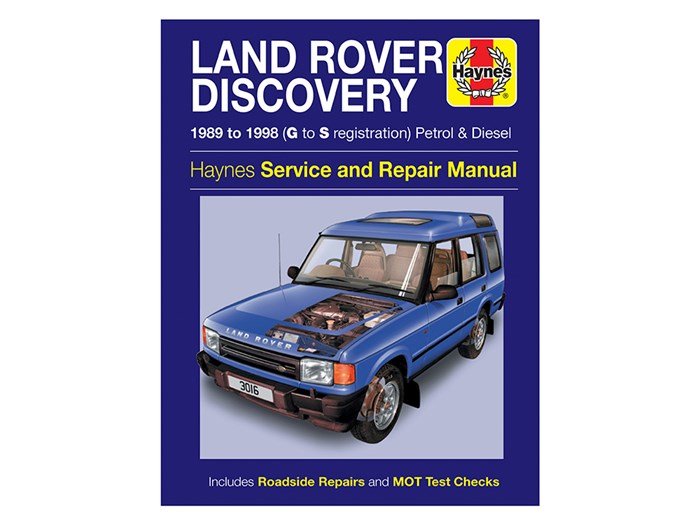 Service & Repair Manual – Discovery 1 1989–1998 (G to S reg) Petrol / Diesel (+1 more)
