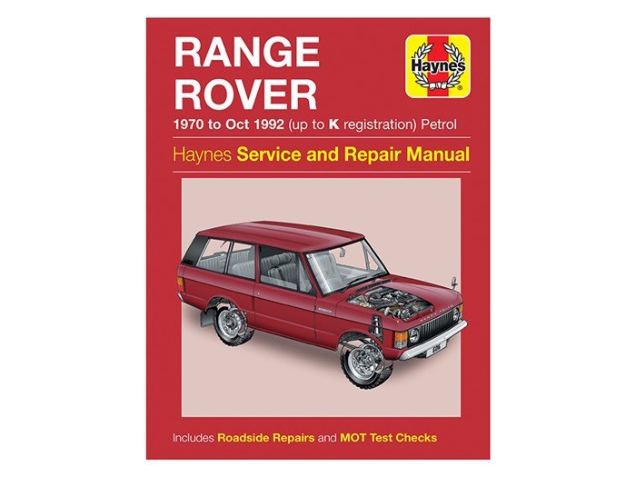 Service & Repair Manual – Range Rover Classic 1970 Oct 1992 (up to K reg) Petrol (+1 more)