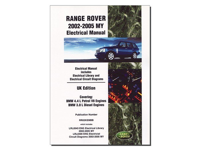 Rr Electrical Manual 2002-2005 My – Range Rover 2002–2005
