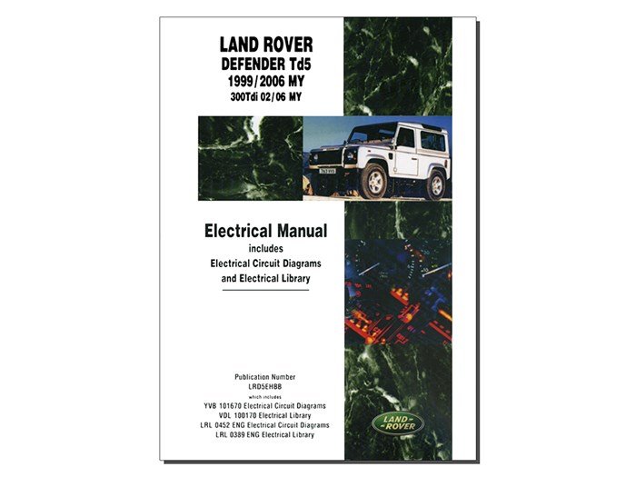 Book-Def Td5 Electrical Manual 99-06 – Defender Td5