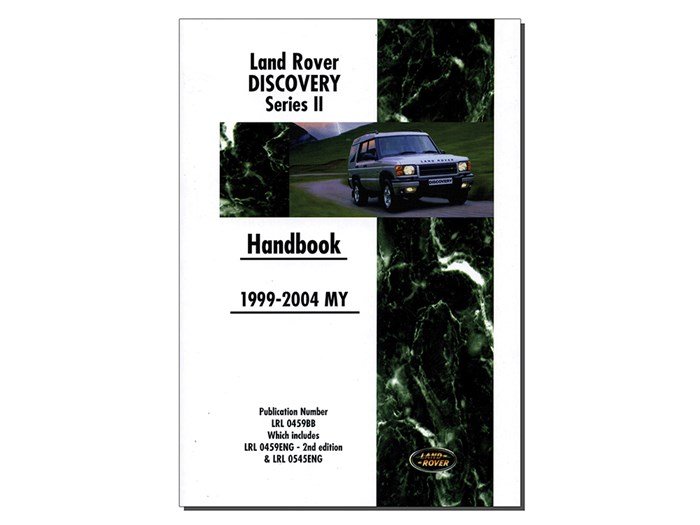 D2 99-04 Handbook Lry99h – Discovery 2 1999–2004