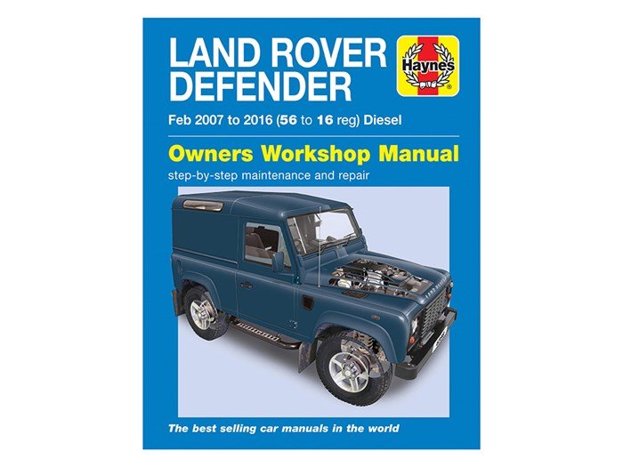 Owners Workshop Manual – Defender 2007–2016 (56 to 16 reg) Diesel (+1 more)