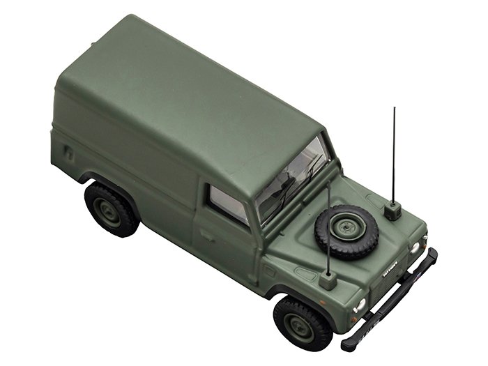 Diecast 1:76 Scale Model – Defender Military / Green