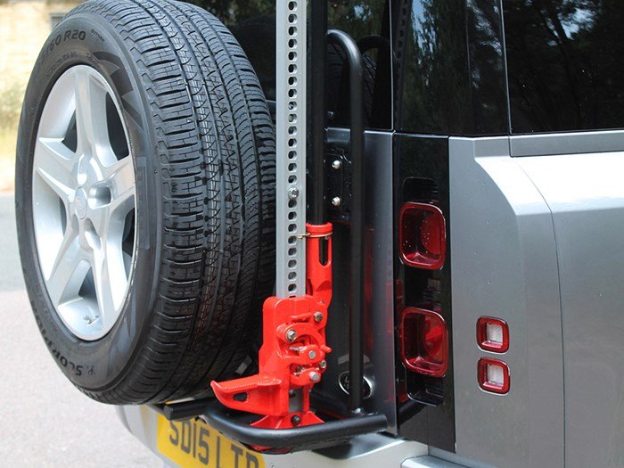 Spare Wheel Cradle & Jack Mount - Def20 – Defender 2020 onwards