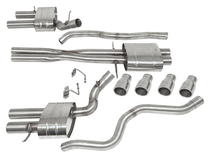Stainless Steel Sports Exhaust System – Range Rover Sport 2018 onwards 5.0 Petrol