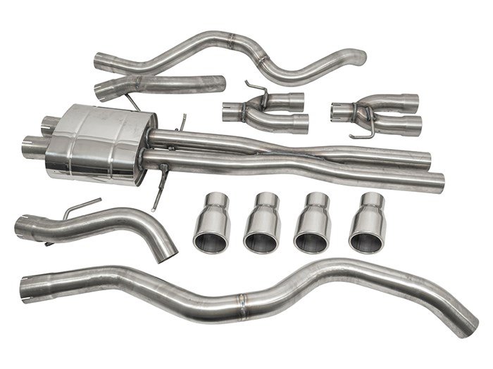 Stainless Steel Sports Exhaust System – Range Rover Sport 2015–2018 5.0 SVR Petrol