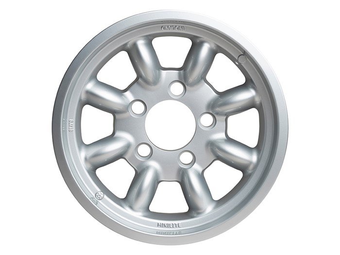 8 X 18 Minilite Alloy Wheel - Silver – Series 3 (+3 more)