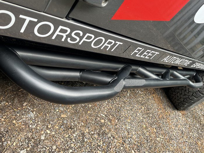 Safety Devices Tubular Side Step/Rock Slider – Defender 110 2007–2016 Station Wagon