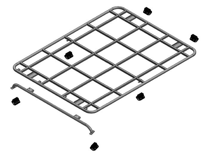 Explorer Roof Rack – Defender 110 Hard Top / Station Wagon full length