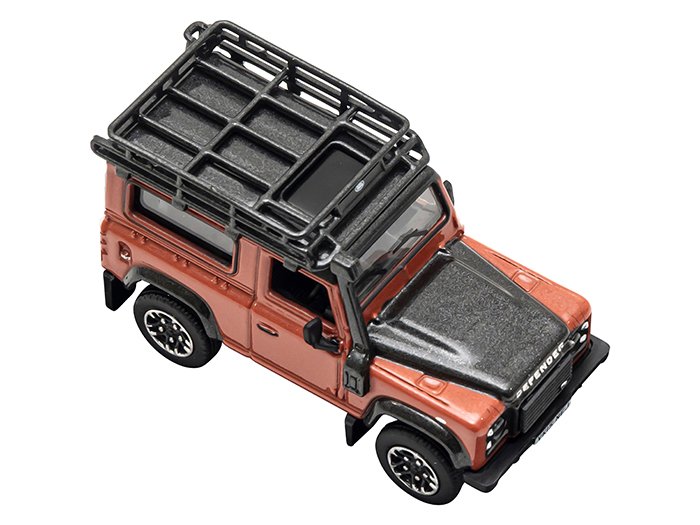 Diecast 1:76 Scale Model – Defender 90 Adventure / Phoenix Orange