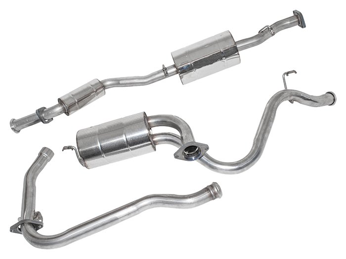 Stainless Steel Exhaust System – Defender 90 200Tdi