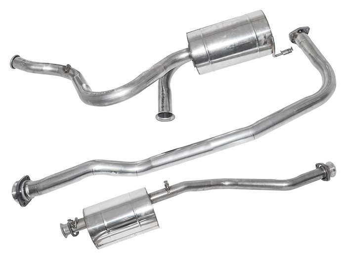 Stainless Steel Exhaust System – Defender 90 1994–1995 300Tdi