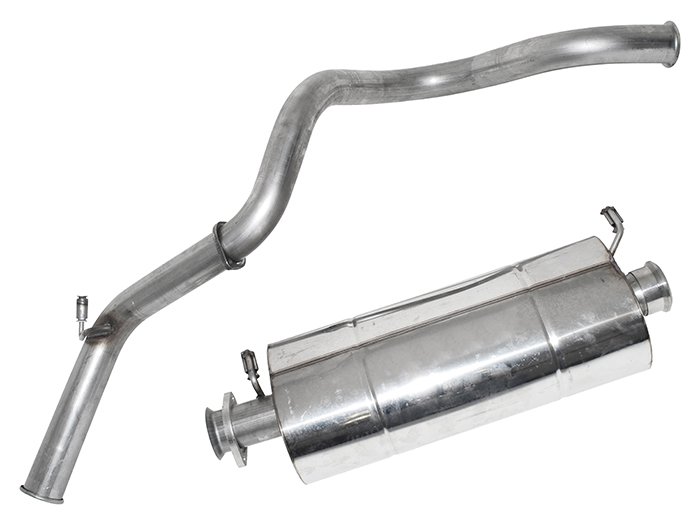 Stainless Steel Exhaust System – Defender 90 1997 onwards 300Tdi