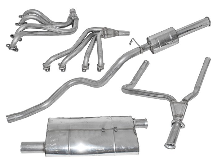 Stainless Steel Sports Exhaust System With Tubular Manifold – Range Rover Classic 3.5 V8 Efi Petrol