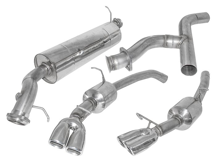 Stainless Steel Sports Exhaust System With Twin Tailpipe – Range Rover P38 2.5 M51 Diesel