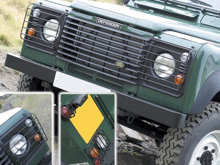 Front & Rear Lights Guards – Defender Td5 2003 onwards