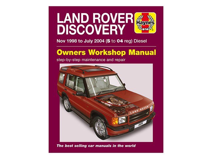 Owners Workshop Manual – Discovery 2 Nov 1998 July 2004 (S to 04 reg) Diesel (+1 more)