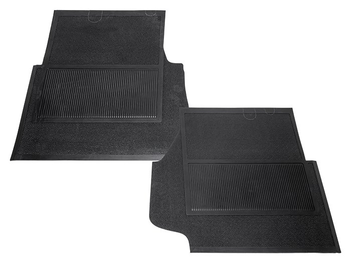 Heavy-Duty Rubber Mat Set With Foam Backing – Defender 1993–2016