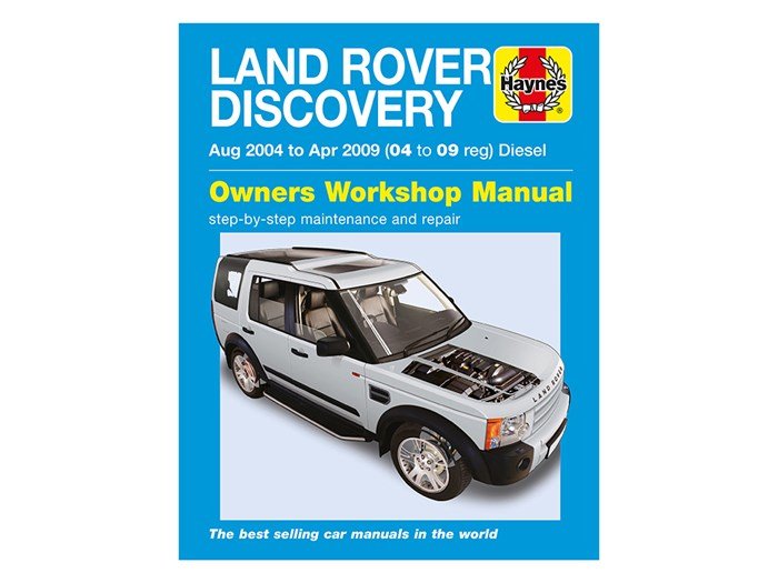 Owners Workshop Manual – Discovery 3 Aug 2004 April 2009 (04 to 09 reg) Diesel (+1 more)
