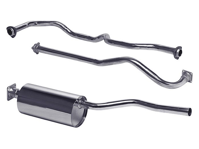 Stainless Steel Exhaust System – Series 3 SWB 2.25 Petrol