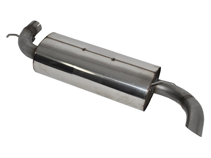 Stainless Steel Rear Silencer – Freelander 1 2.0 Td4 Diesel