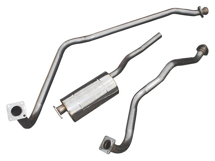 Stainless Steel Exhaust System – Series 1 1954–1961 86 / 88 2.0 Petrol
