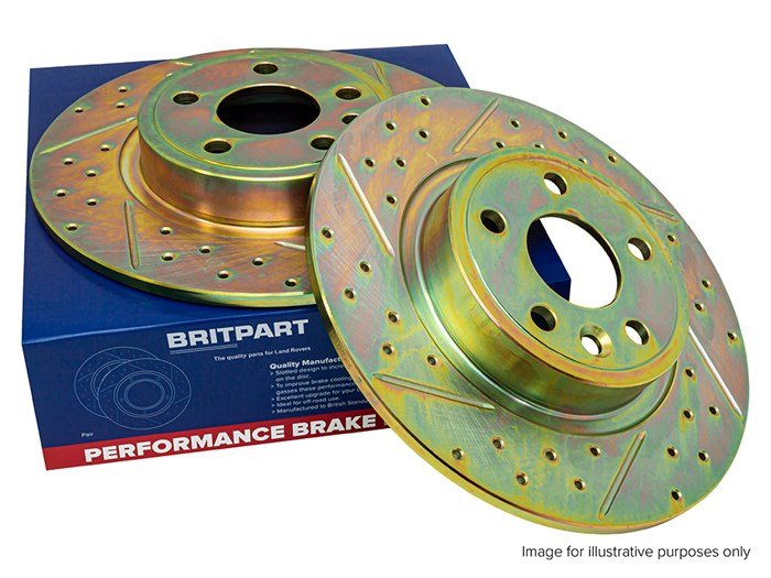 Britpart Performance Brake Discs – Freelander 1 up to YA999999