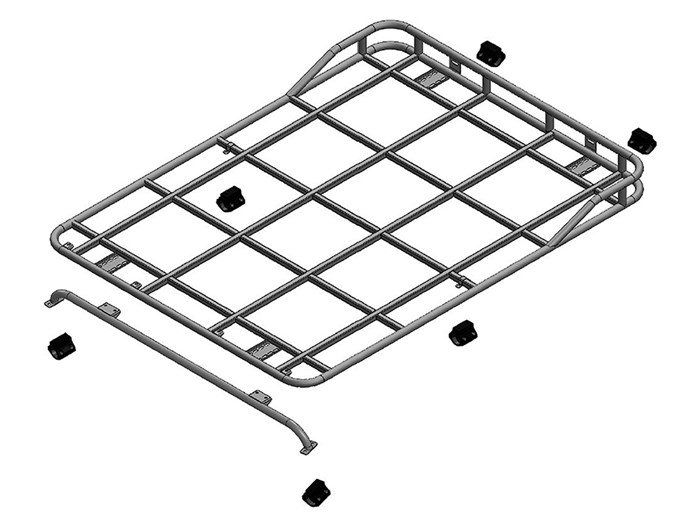 Explorer Roof Rack 90 – Defender 90 Hard Top / Station Wagon full length (+1 more)