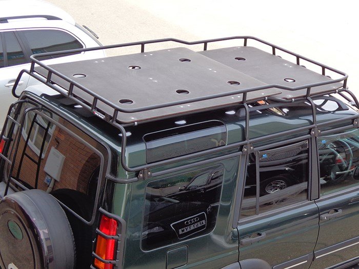 ‘Highlander’ Roof Rack Floor – Discovery 2 with roof rails
