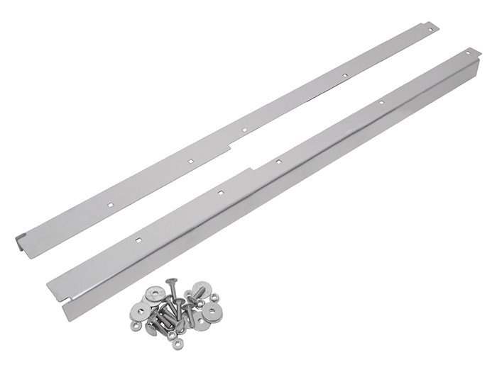 Brushed Stainless Steel Front Door Threshers – Defender 1983–2016 (+1 more)