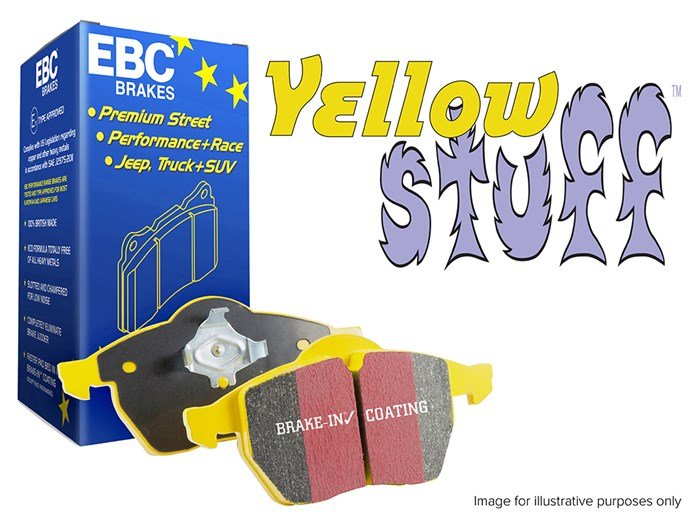 EBC Yellow Stuff Brake Pads – Defender 90 1994 onwards (+2 more)