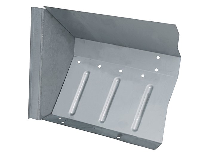 Lh Footwell Repair Panel - Series 2/3 Rhd