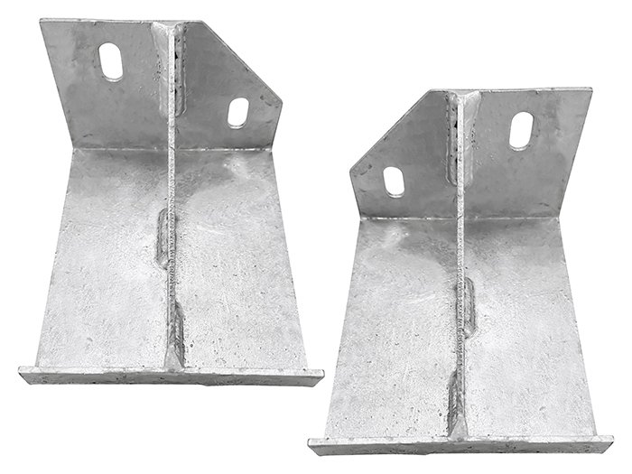 Galvanised Reinforcing Truck Cab Base Brackets – Defender 110 / 130 High Capacity