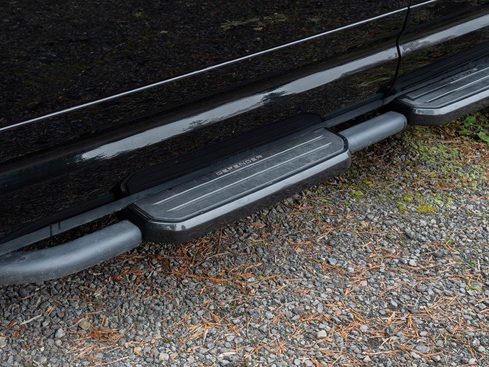 Side Step Covers Def20 90 Smooth Gloss Black Pair – Defender 2020 onwards