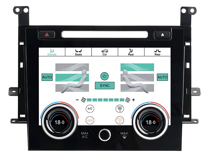 9" Touchscreen Climate Control Upgrade Panel – Range Rover Sport 2014–2017 with CD