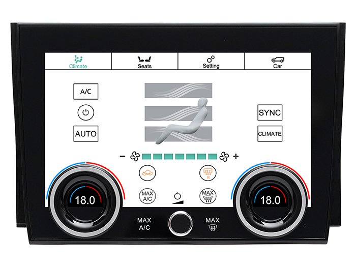 9" Touchscreen Climate Control Upgrade Panel – Discovery Sport 2020–2022
