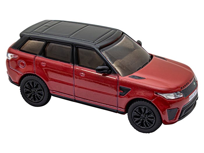 Diecast 1:76 Scale Model – Range Rover Sport SVR / Firenze Red