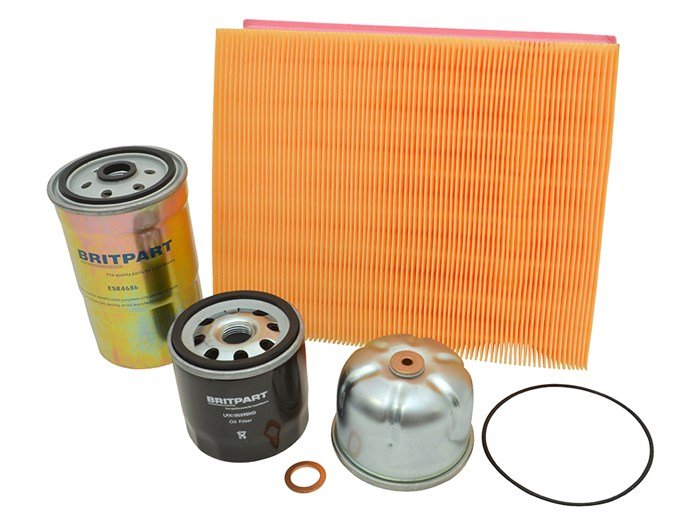 Britpart Service Kit With Shorter XD Oil Filter – Defender Td5 (+1 more)