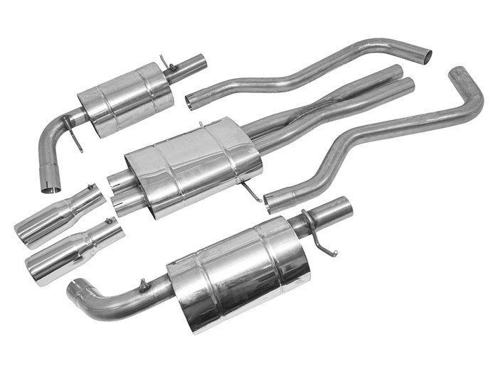 Stainless Steel Exhaust System – Range Rover 2013–2018 5.0 V8 Supercharged