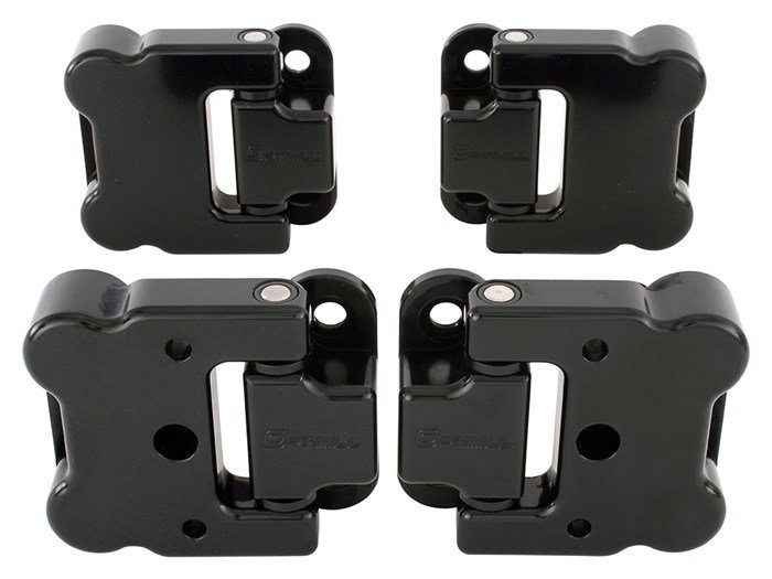 Optimill Security Front Row Door Hinge Kit – Defender 90
