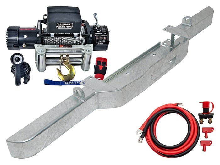 Standard Galvanised Bumper Kit – Defender non-air-con