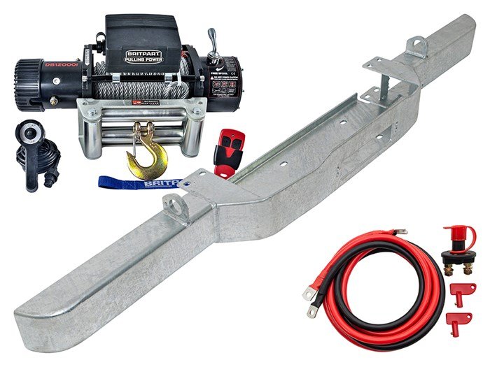 Standard Galvanised Bumper Kit – Defender non-air-con